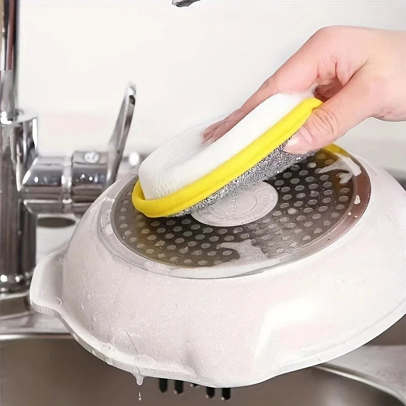 10-Pack Multipurpose Cleaning Sponges – Heavy-Duty Scrubbers