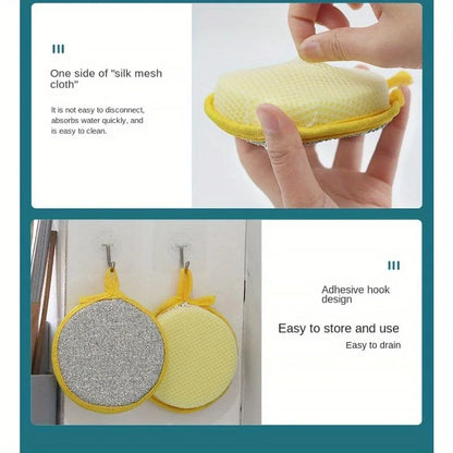10-Pack Multipurpose Cleaning Sponges – Heavy-Duty Scrubbers