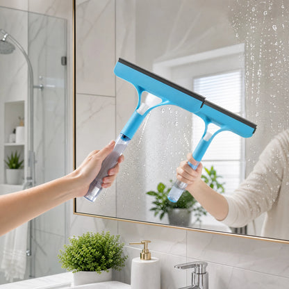 3-in-1 Window & Mirror Cleaning Tool – Streak-Free Glass Cleaner